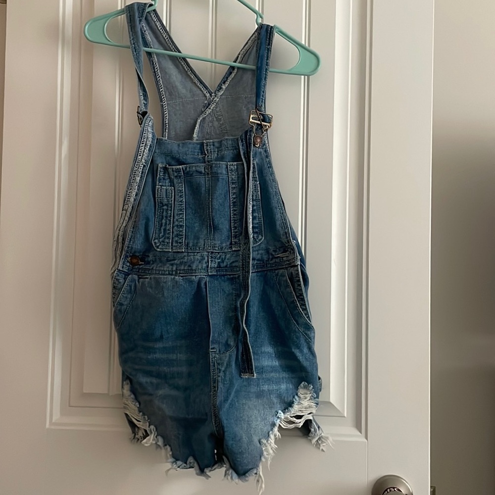 SHEIN Overall Shorts
